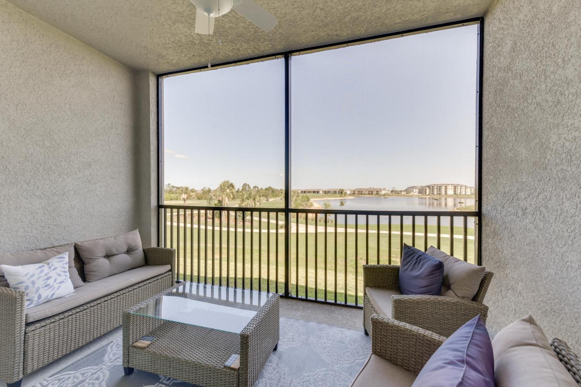 Balcony And Golf Course View With Perks! Apartment *